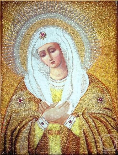 Ikone der Mutter Maria
