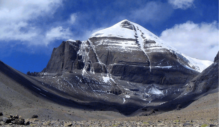 Gott Shiva, Gott Indiens, Berg Kailash