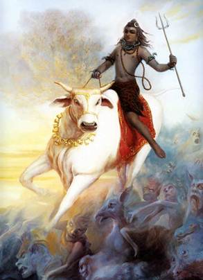 Gott Shiva, Gott Indiens, Pashupati 