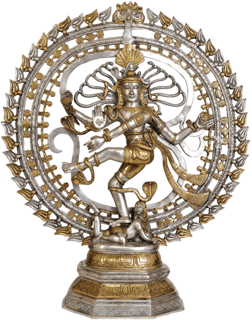 Gott Shiva, Gott Indiens, Shiva ist das Bildnis von Nataraja, dem König der Tänzer